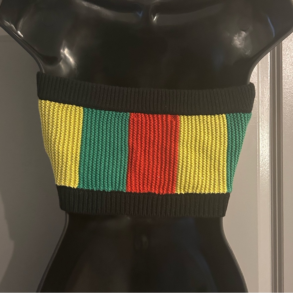 Knitted Tube Top - Picture 2 of 4